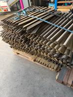 Uitschuifbare Hekjes - Tuinhek nieuw, Tuin en Terras, Ophalen, Gebruikt, Palen, Hardhout