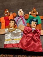 Assepoester handpoppen poppenkastpoppen Disney, Ophalen of Verzenden, Zo goed als nieuw, Pop