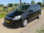 Opel Zafira 1.6 111 years Edition APK 10-2025 Airco 7Prs., Voorwielaandrijving, Euro 5, Zwart, 4 cilinders