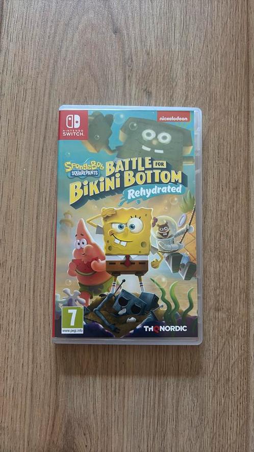 SpongeBob SquarePants: Battle for Bikini Bottom Rehydrated, Spelcomputers en Games, Games | Nintendo Switch, Zo goed als nieuw
