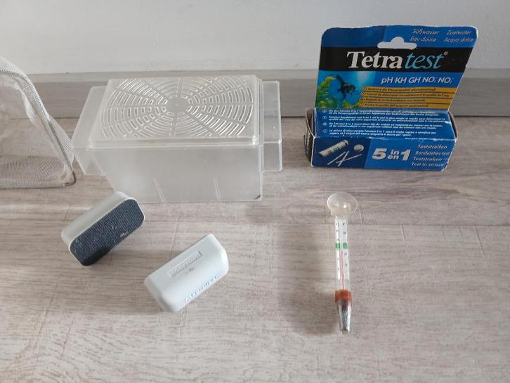 aquarium starterset, Dieren en Toebehoren, Vissen | Aquaria en Toebehoren, Gebruikt, Overige typen, Ophalen of Verzenden