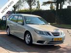 Saab 9-3 Sport Estate 1.8 *Leder|APK 02-2026, Stof, Zwart, 4 cilinders, 1796 cc