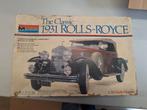 Bouwdoos 1931 Rolls-Roys 1:24, Hobby en Vrije tijd, Modelbouw | Auto's en Voertuigen, Ophalen of Verzenden, Groter dan 1:32, Auto