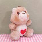 Vintage Troetelbeertjes Care Bears Tenderheart 1983 Kenner, Verzamelen, Overige merken, Gebruikt, Stoffen beer, Onbekend