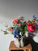 Mooie vaas met zijde boeket, Ophalen, Zo goed als nieuw, Binnen