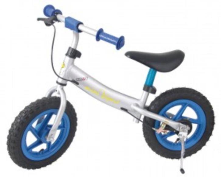 Loopfiets 12 Inch met luchtbanden = kwaliteitsfiets, Kinderen en Baby's, Speelgoed | Buiten | Voertuigen en Loopfietsen, Zo goed als nieuw