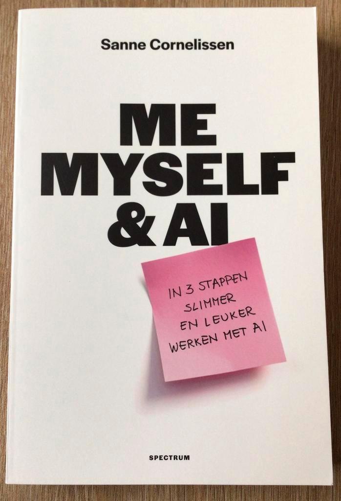 Me, myself & AI – Sanne Cornelissen (NIEUW), Boeken, Advies, Hulp en Training, Nieuw, Ophalen of Verzenden