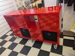 Vintage Kallax IKEA glossy red bookcase bookshelf, Ophalen, Gebruikt
