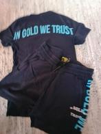 In Gold We Trust set blauwe Maat s, Verzenden, Zo goed als nieuw, Maat 46 (S) of kleiner