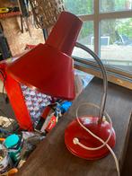 Retro vintage burolamp bureau lamp design rood, Ophalen of Verzenden, Huis en Inrichting