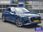 Audi Q8 55 TFSI e quattro Pro Line S|Luchtvering|Leer|Trekha, Automaat, Lichtsensor, Gebruikt, 2995 cc