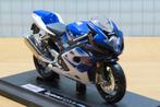 Suzuki GSX-R1000 1:18 blauw Maisto, Hobby en Vrije tijd, Maisto, May Cheong Group France S.A.S., Nieuw, Ophalen of Verzenden