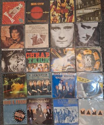 Partij vinyl singles  56 stuks......1 beschikbaar voor biedingen