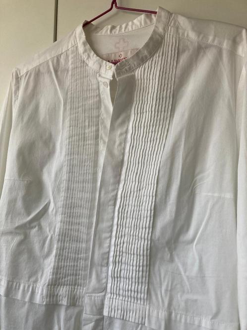 A.F.VANDEVORST mooie blouse (mt. 36), Kleding | Dames, Blouses en Tunieken, Zo goed als nieuw, Maat 36 (S), Wit, Ophalen of Verzenden