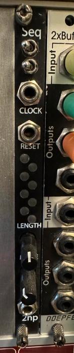 Eurorack 2hp Seq Sequencer Module, Ophalen of Verzenden, Gebruikt
