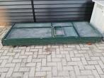 Groene aluminium volière panelen, Ophalen, Gebruikt, Aluminium, Volière