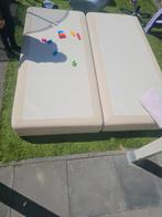 ESPEVAR IKEA  boxspring 180cm200cm, Eenpersoons, Beige, Ophalen of Verzenden, Zo goed als nieuw
