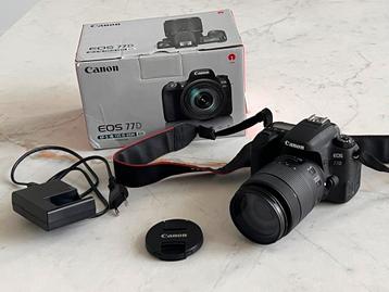 Canon EOS 77D + EF-S 18-135mm IS Nano USM (+/- 2200 clicks)