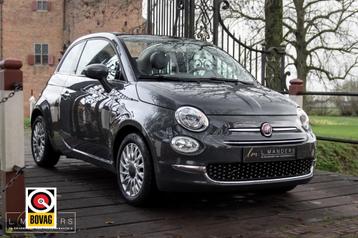 Fiat 500C 1.2 Lounge 2018 GRIJS | Cabrio | Airco | Benzine | beschikbaar voor biedingen