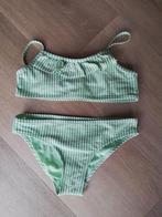 Zgan groen-witte bikini mt 146-152, Kinderen en Baby's, Kinderkleding | Kinder-zwemkleding, Bikiniset, Meisje, Ophalen of Verzenden