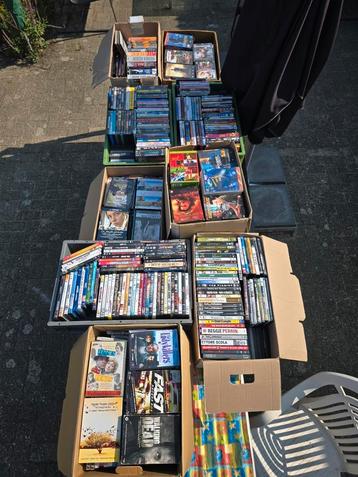 800 DVD's  beschikbaar voor biedingen