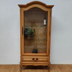 Antieke Vintage houten vitrinekast wandkast servieskast kast, Valkenswaard, Gebruikt, Info@flashbackfurniture.nl, Flashback Furniture