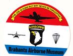 Sticker Koninklijke Luchtmacht 10 Brabants Airborne Museum, Verzenden, Zo goed als nieuw, Overige typen