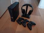 Xbox 360 Elite + 3 controllers, headset en 35 games, Spelcomputers en Games, Spelcomputers | Xbox 360, Ophalen of Verzenden