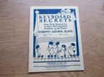 KEYBOARD SECRETS - 30 STUKJES VOOR PIANO BEGINNERS, Gebruikt, Klassiek, Les of Cursus, Ophalen of Verzenden