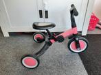 Billy 4 in 1 kinderfietsje / loopfietsje / driewieler roze, Ophalen, Zo goed als nieuw, Verstelbare zitting