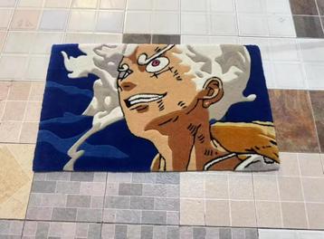 Gear 5 Luffy One Piece Tapijt Handgemaakt 60x100cm beschikbaar voor biedingen