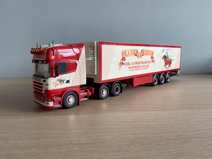 Tekno Scania R serie Voorloper, Hobby en Vrije tijd, Modelauto's | 1:50, Nieuw, Bus of Vrachtwagen, Tekno, Ophalen