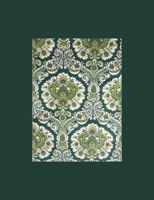 6244 Vintage retro oud barok bloemetjes behang behangpapier, Huis en Inrichting, Stoffering | Behang, Verzenden