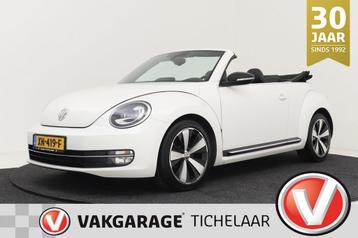Volkswagen Beetle Cabriolet 1.4 TSI Sport | Leer | Navigatie beschikbaar voor biedingen