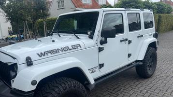 Jeep Wrangler 3.8 I V6 AUT 2011 Wit beschikbaar voor biedingen