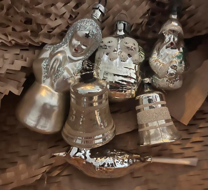 oude kerstballen, Diversen, Kerst, Gebruikt, Ophalen of Verzenden