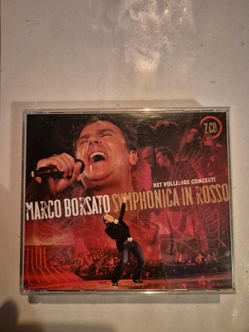 Marco Borsato - Symphonica in rosso. 2cd. 2006, Cd's en Dvd's, Cd's | Nederlandstalig, Gebruikt, Ophalen of Verzenden