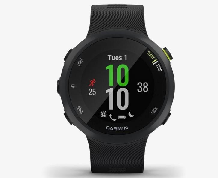 Garmin Forerunner 45 - Perfecte conditie!, Sieraden, Tassen en Uiterlijk, Sporthorloges, Zo goed als nieuw, Android, Zwart, Afstand
