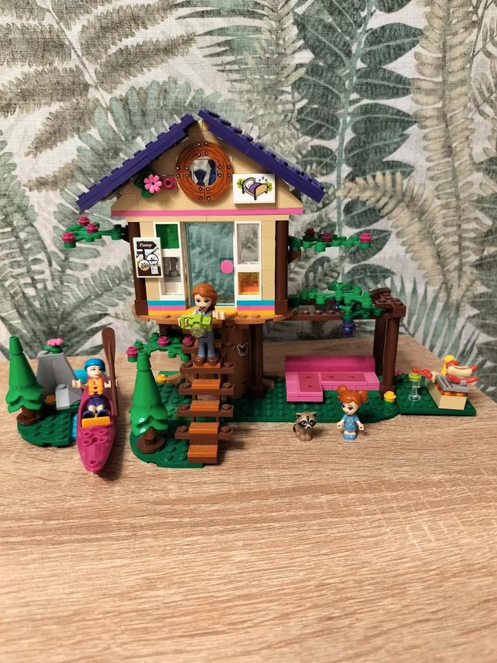 LEGO Friends Boshuis set, Kinderen en Baby's, Speelgoed | Duplo en Lego, Zo goed als nieuw, Lego, Complete set, Ophalen of Verzenden