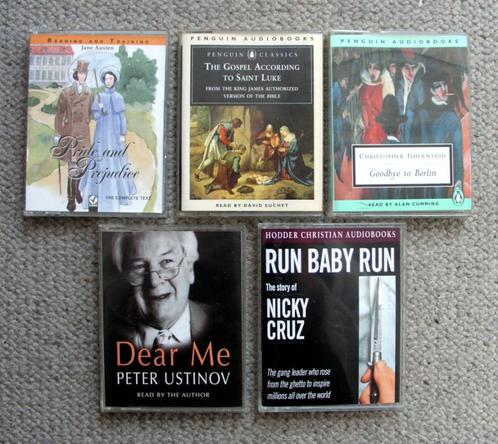Engelstalig Luisterboeken 2 cassettes per set €8 per set ZG, Boeken, Luisterboeken, Cassette, Volwassene, Ophalen of Verzenden