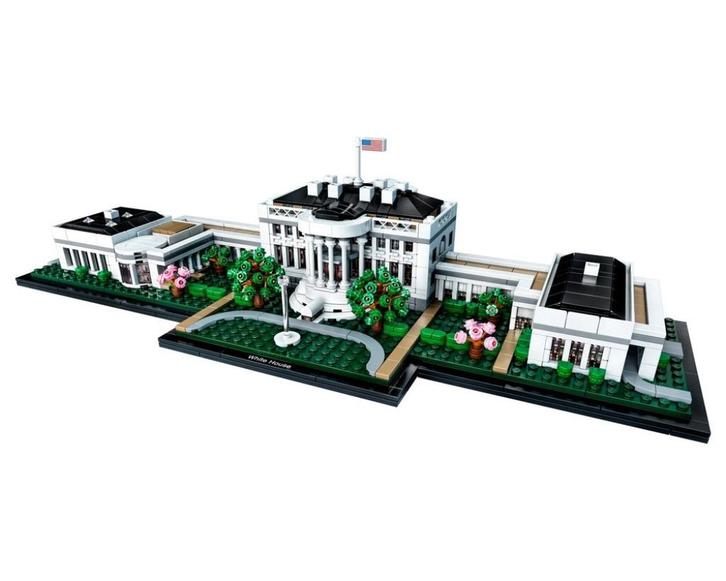 Lego Architecture Set 21054 - The White House Witte Huis, Kinderen en Baby's, Speelgoed | Duplo en Lego, Gebruikt, Lego, Complete set