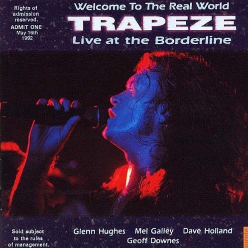 Trapeze - Welcome To The Real World - Live 1992, Cd's en Dvd's, Cd's | Rock, Zo goed als nieuw, Overige genres, Ophalen of Verzenden
