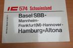 Koersbordje 2, Ophalen of Verzenden, Zo goed als nieuw, Trein, Overige typen