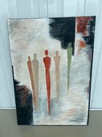 NU €30!! Abstract schilderij, Antiek en Kunst, Kunst | Schilderijen | Abstract, Ophalen of Verzenden