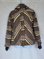 Stoere groene winterjas met sneeuwstop mt M merk Brunotti, Maat 38/40 (M), ., Ophalen of Verzenden, Zo goed als nieuw