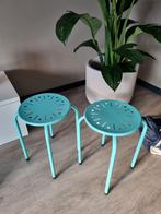 Twee krukjes hoogte 44 cm bijna gratis, Huis en Inrichting, Ophalen, Zo goed als nieuw, Hout