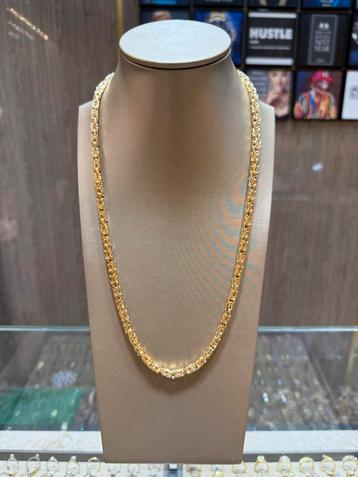 18KT Goud - 113.2 Gram - Ketting - KONING beschikbaar voor biedingen