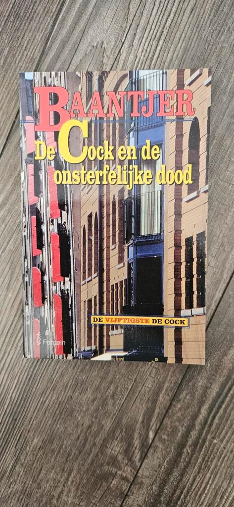 A.C. Baantjer - De Cock en de onsterfelijke dood, Boeken, Detectives, Zo goed als nieuw, Ophalen of Verzenden