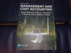 Management and cost accounting, Ophalen of Verzenden, Beta, Zo goed als nieuw, WO