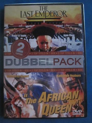 The Last Emperor + The African Queen (2 films op 1 DVD) beschikbaar voor biedingen